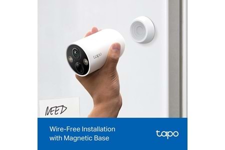 TP-LINK 4MP TAPO C425(4-P) 2.1MM BULLET Kablosuz Akıllı IP Güvenlik Kamerası 4-lü paket