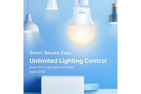 TP-LINK Tapo L510E(2-Pack) Akıllı Ampul