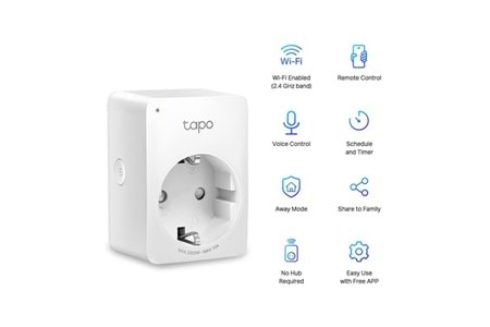 TP-LINK Tapo P100(4-pack) Akıllı Priz