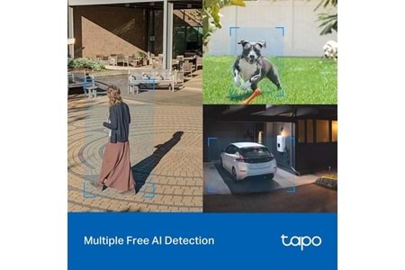 TP-LINK TAPO C520WS Dış Mekan Pan/Tilt Güvenlik Wi-Fi Kamera