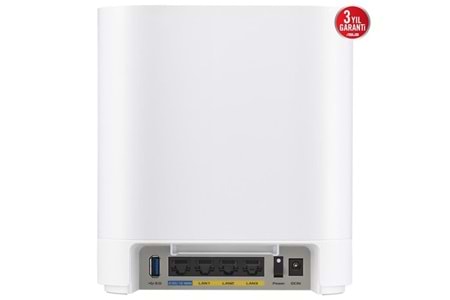 ASUS EXPERT WIFI EBM68-W-2 AX7800 WIFI6E Dual Band Kurumsal Mesh Router 2-li paket