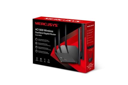MERCUSYS MR50G AC1900 Kablosuz Çift Bantlı Gigabit Router