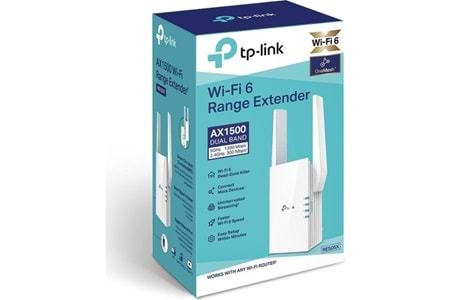 TP-LINK RE505X AX1500 Menzil Genişletici Priz Tip
