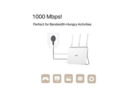 TP-LINK TL-PA7017P KIT AV1000 Gigabit Passthrough Powerline Başlangıç Kiti
