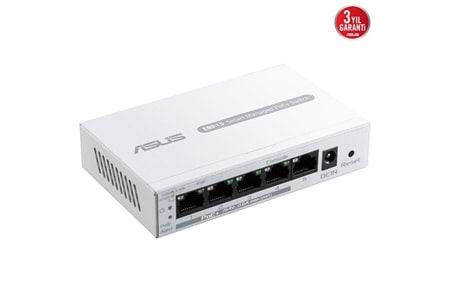 ASUS 5port EBP15 GIGABIT 60W 4port PoE YÖNETİLEBİLİR SWITCH