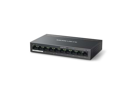 MERCUSYS 10-PORT MS110P 10/100 YÖNETİLMEZ 65W 8-PORT POE SWITCH