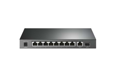 TP-LINK 10-PORT 63W 8-PORT POE TL-SG1210P GIGABIT 1X-SFP YÖNETİLEMEZ SWITCH
