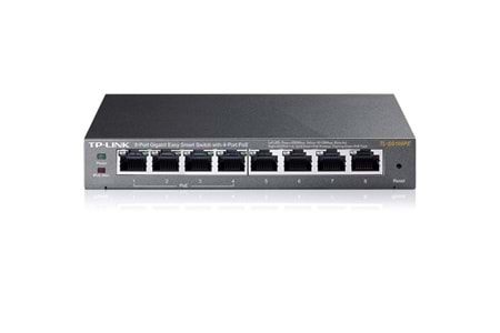 TP-LINK 8port TL-SG108PE 55w 4port PoE Yönetilebilir Switch