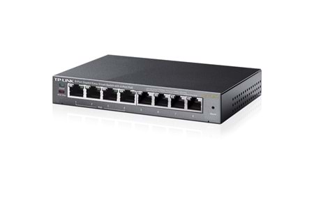TP-LINK 8port TL-SG108PE 55w 4port PoE Yönetilebilir Switch