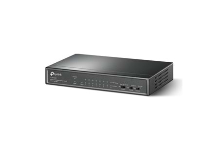  TP-LINK 8-port TL-SF1009P 10/100 Yönetilemez 65w Full PoE Switch