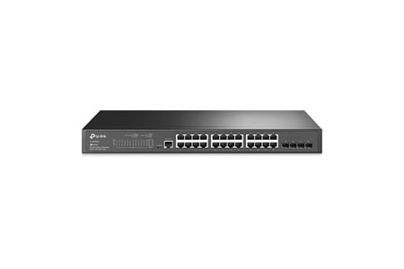  TP-LINK 24-PORT TL-SG3428 GIGABIT 4X-SFP YÖNETİLEBİLİR SWITCH