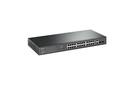 TP-LINK 28-PORT 250W 24-PORT POE TL-SG1428PE GIGABIT 2X-SFP YÖNETİLEBİLİR SWITCH