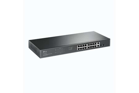 TP-LINK 18-PORT 250W 16-PORT POE TL-SG1218MP GIGABIT 2X-SFP POE SWITCH