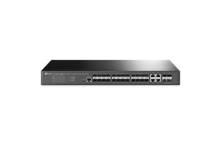TP-LINK 24port FSP TL-SG3428XF Gigabit 4-10Gbe SFP Yönetilebilir Switch