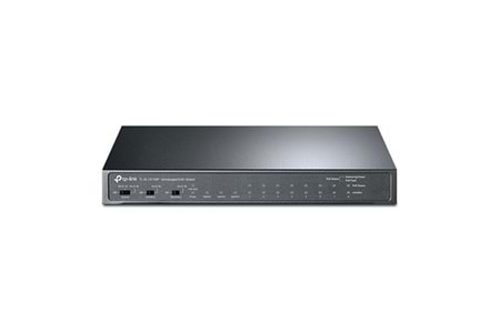 TP-LINK 8-PORT 124W FULL POE TL-SL1311MP 10/100 2X-GIGABIT 1X-SFP YÖNETİLEMEZ SWITCH