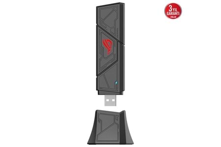 ASUS ROG USB-BE92 BE6500 WIFI7 GAMING USB KABLOSUZ ADAPTÖR