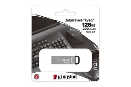 KINGSTON 128GB DT KYSON USB3.2 DTKN/128GB USB BELLEK