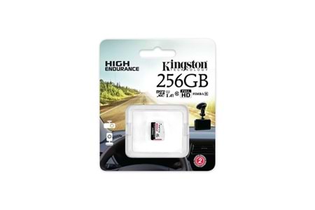 KINGSTON 256GB HIGH-ENDURANCE SDCE/256GB MICRO-SD HAFIZA KARTI