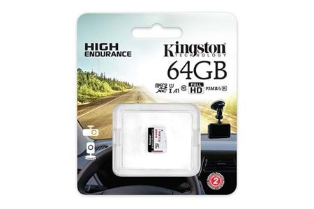 KINGSTON 64GB ENDURANCE SDCE/64GB MICRO-SD HAFIZA KARTI