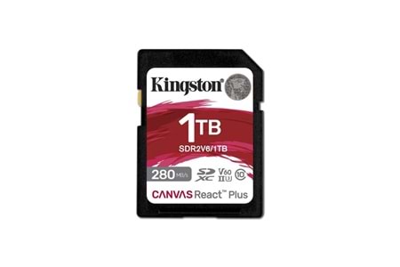 KINGSTON 1TB React+ SDR2V6/1TB SDXC HAFIZA KARTI