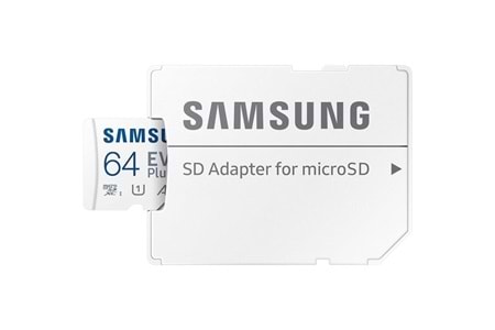 SAMSUNG 64GB EVOPlus MB-MC64SA/APC MICRO-SD HAFIZA KARTI