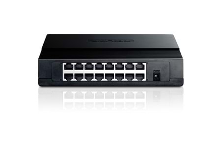 TP-LINK 16-PORT TL-SF1016D 10/100 YÖNETİLEMEZ SWITCH