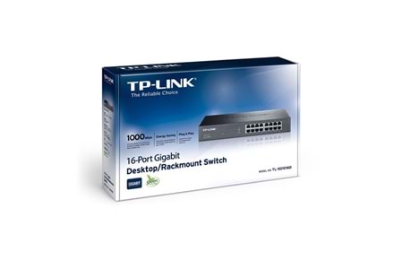 TP-LINK 16-PORT TL-SG1016D GIGABIT YÖNETİLEMEZ SWITCH