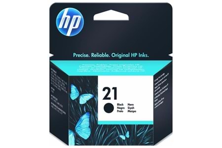 Hp C9351ae (21) Sıyah Murekkep Kartusu 190 Sayfa