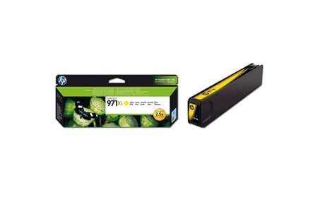 Hp Cn628ae (971Xl) Sarı Yuksek Kapasıtelı Murekkep Kartusu 6.600 Sayfa