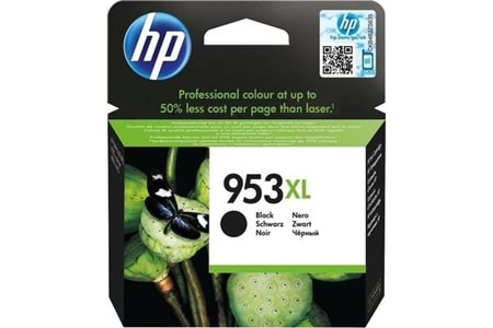 Hp L0s70ae (953Xl) Sıyah Yuksek Kapasıtelı Murekkep Kartusu 2.000 Sayfa