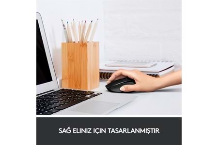 LOGITECH M330 Kablosuz Sessiz Optic Mavi Mouse 910-004910 