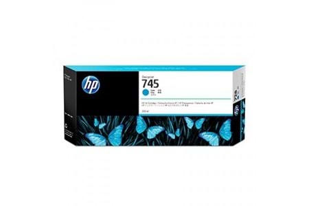 HP F9K03A (745) Cyan 300 Ml Genıs Format Murekkep Kartusu