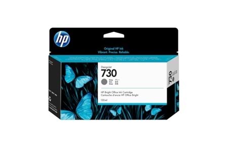 Hp P2v66a (730) Grı 130 Ml Genıs Format Murekkep Kartusu