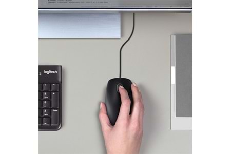 Logitech B100 Optik Usb Mouse-Siyah 910-003357