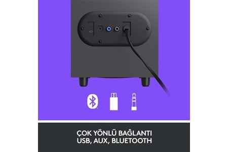 LOGITECH Z407 Bluetooth Multimedia Hoparlör - Siyah 980-001348