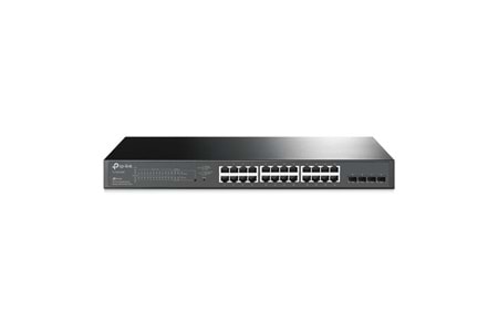TP-LINK 24-PORT 250W FULL POE TL-SG2428P GIGABIT 4X-SFP YÖNETİLEBİLİR SWITCH