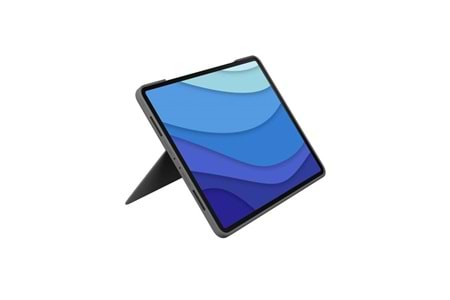 LOGITECH Combo Touch Dokunmatik Panelli Klavyeli Kılıf Gri Ipad Pro 12.9 Inc 5. Gen. 920-010186