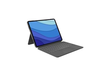 LOGITECH Combo Touch Dokunmatik Panelli Klavyeli Kılıf Gri Ipad Pro 12.9 Inc 5. Gen. 920-010186