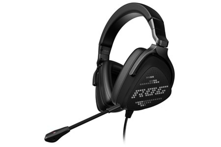 Asus Rog Delta S Anımate 7.1 Ess Quad-Dac Aı-Mıc Özellikli Dairesel Rgb Aydınlatma Usb-C Bağlantılı Pc/Ps4/Xbox/Nıntendo Ve Mobil Oyunlar İçin Rgb Oyuncu Kulaklığı