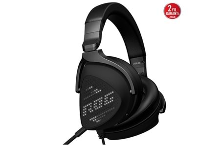 Asus Rog Delta S Anımate 7.1 Ess Quad-Dac Aı-Mıc Özellikli Dairesel Rgb Aydınlatma Usb-C Bağlantılı Pc/Ps4/Xbox/Nıntendo Ve Mobil Oyunlar İçin Rgb Oyuncu Kulaklığı