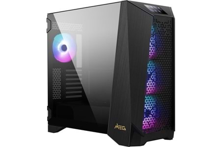 MSI MEG PROSPECT 700R 4-RGB FANLI DOKUNMATIK LCD PANELLİ GAMING E-ATX PC KASASI