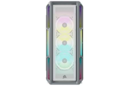 Corsaır Cc-9011231-Ww İcue 5000T Rgb Temperlı Cam 3X120mm Fan Dahılı Rgb Kontrolcu Full Tower Smart Bılgısayar Kasası Beyaz