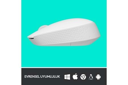 Logıtech M171 Kablosuz Mouse-Beyaz 910-006867