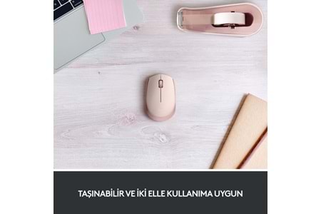 LOGITECH M171 Kablosuz Rose Mouse 910-006865
