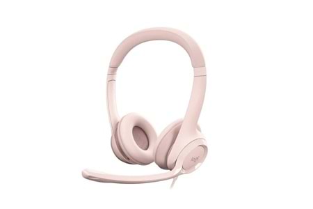 Logıtech H390 Usb Kulaklık Pudra Pembe 981-001281