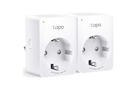 Tp-Lınk Tapo P110 Mını Wi-Fi Akıllı Priz (2-Pack)
