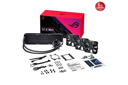 ASUS 360MM ROG STRIX LC II ARGB AM5-1700P SIVI SOĞUTMALI İŞLEMCİ FANI