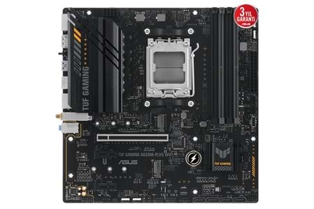 ASUS TUF A620M-PLUS GAMING WIFI-6 DDR5 HDMI-DP PCIE 4.0 AM5 mATX 