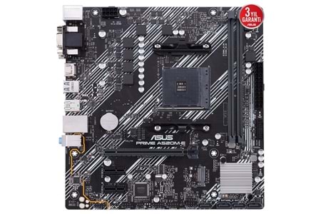ASUS PRIME A520M-E CSM DDR4 HDMI-DP PCIE 4.0 AM4 mATX KURUMSAL ANAKART