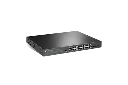 TP-LINK 24port TL-SG3428XPP-M2 2.5 GIGABIT 4-SFP 10GbE 500W YÖNETİLEBİLİR POE SWITCH
